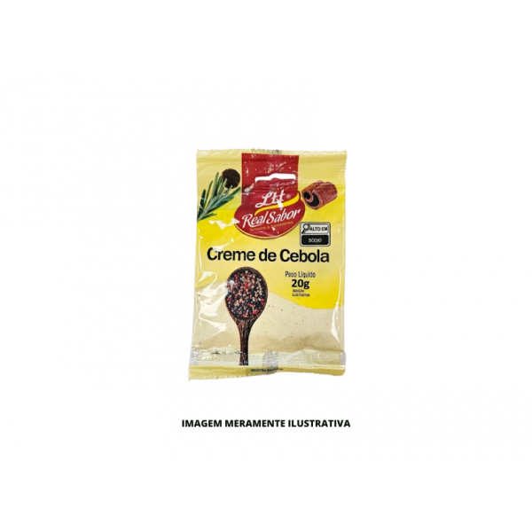 TEMPERO REAL SABOR CREME DE CEBOLA 1X50X20G